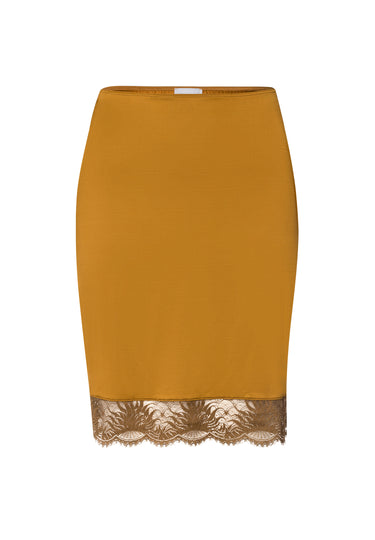 Gale Lace Trim Half Slip | Golden Cumin 70872-2803